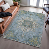 dalyn silk road sr6 aqua rug
