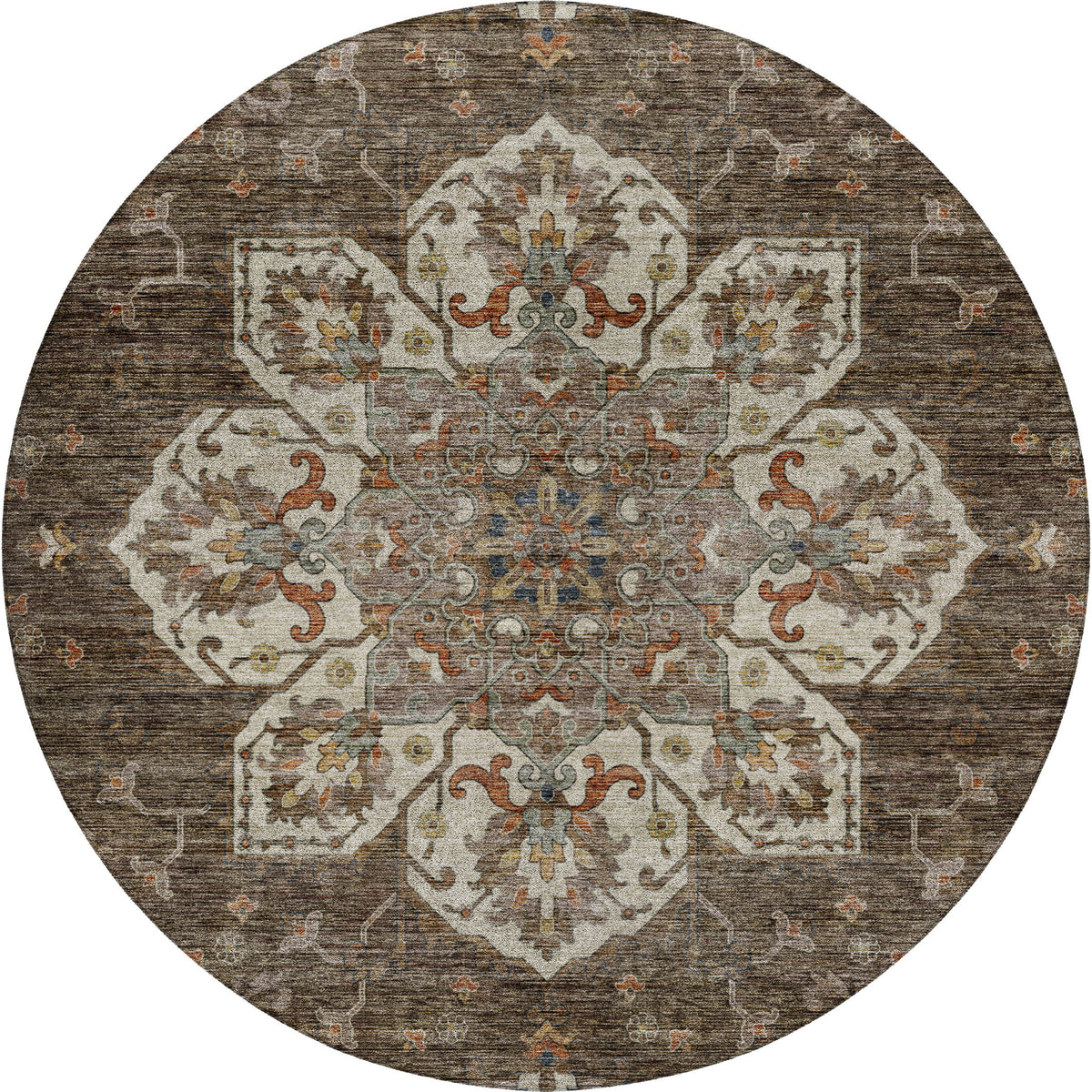dalyn silk road sr6 chocolate rug