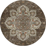 dalyn silk road sr6 chocolate rug