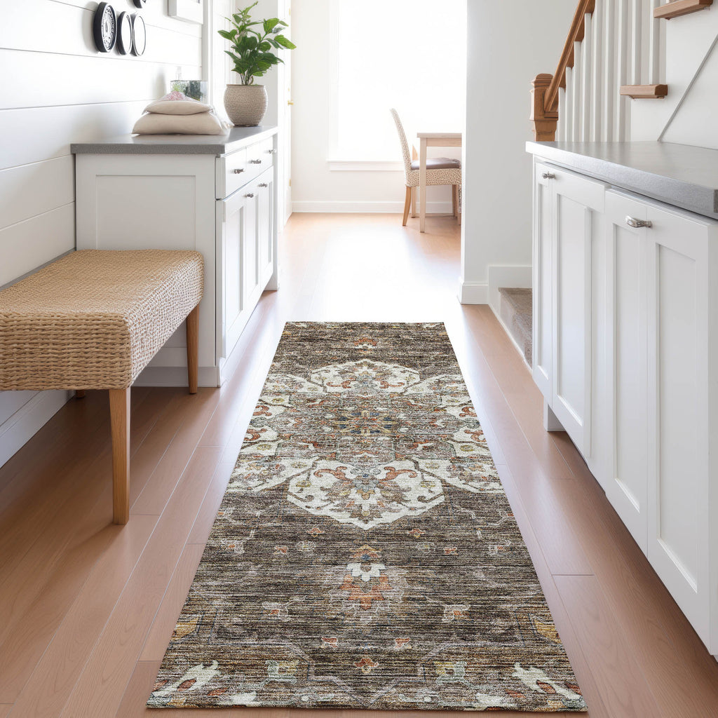 dalyn silk road sr6 chocolate rug