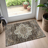 dalyn silk road sr6 chocolate rug