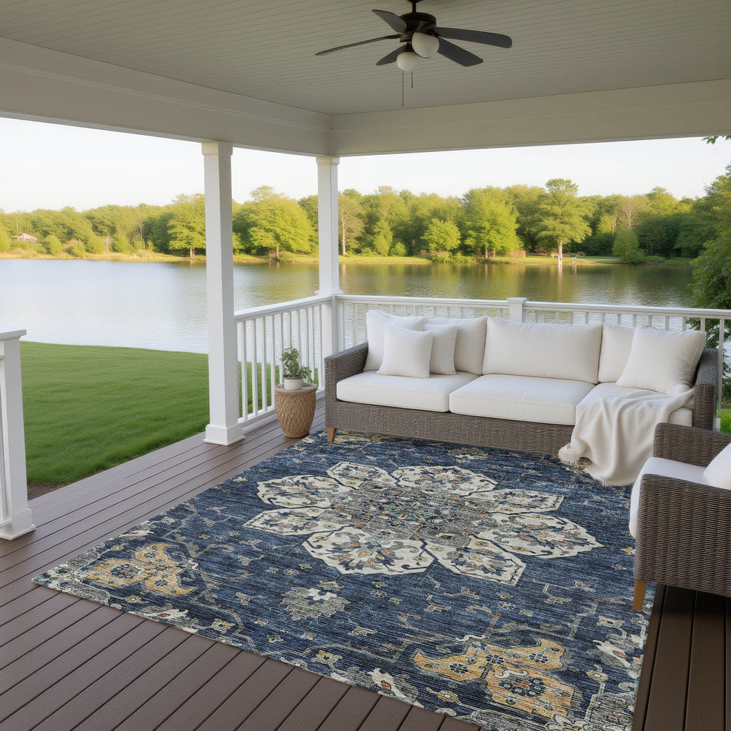 dalyn silk road sr6 navy rug