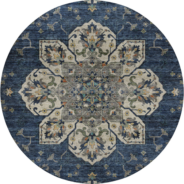 dalyn silk road sr6 navy rug
