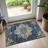 dalyn silk road sr6 navy rug