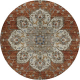dalyn silk road sr6 paprika rug