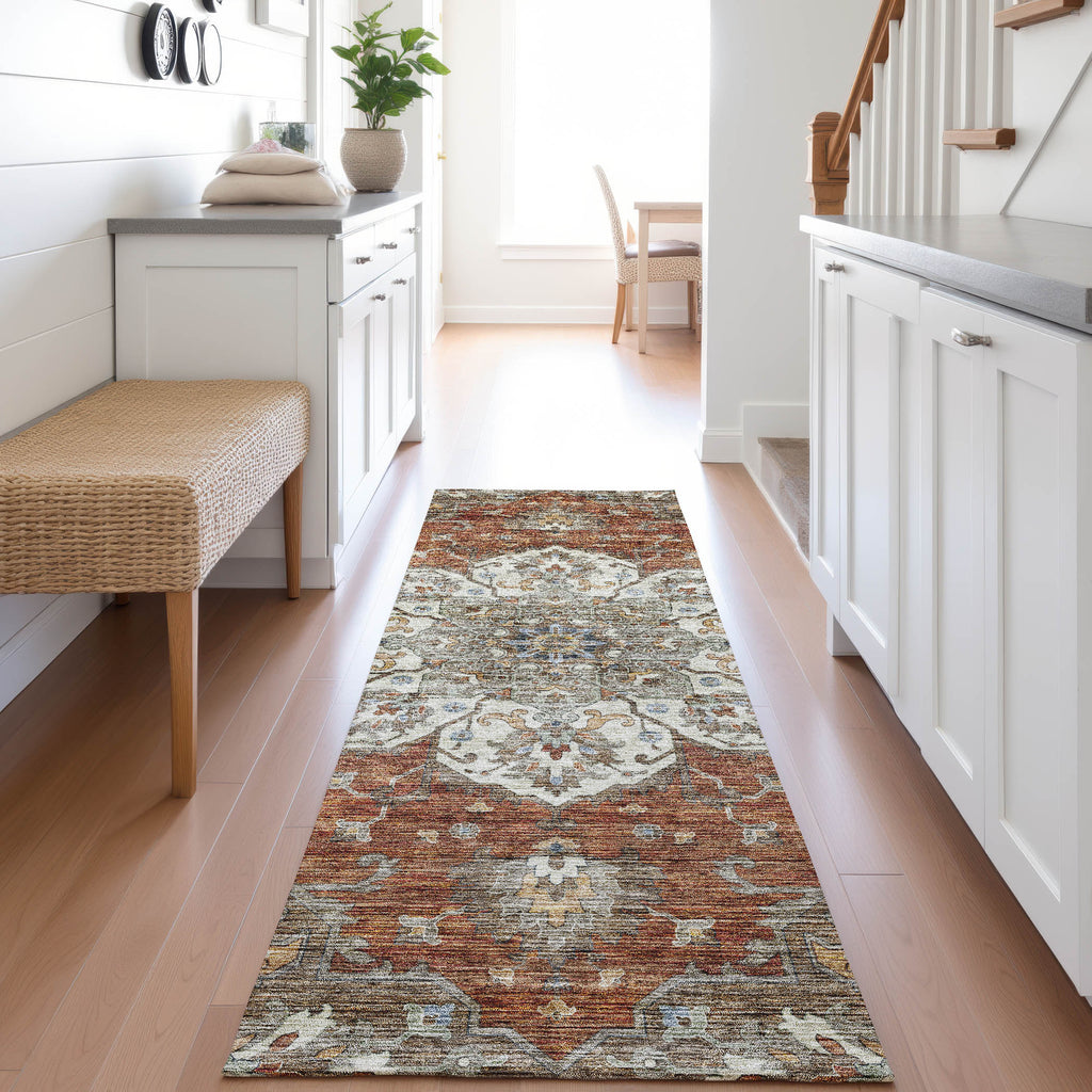 dalyn silk road sr6 paprika rug