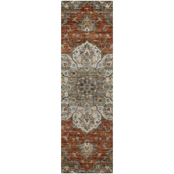 dalyn silk road sr6 paprika rug