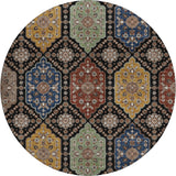 dalyn silk road sr7 black rug