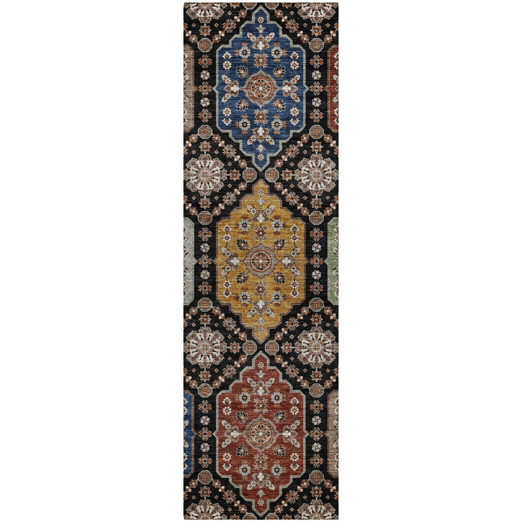dalyn silk road sr7 black rug
