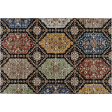 dalyn silk road sr7 black rug