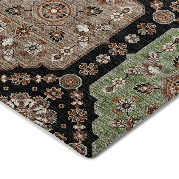 dalyn silk road sr7 black rug