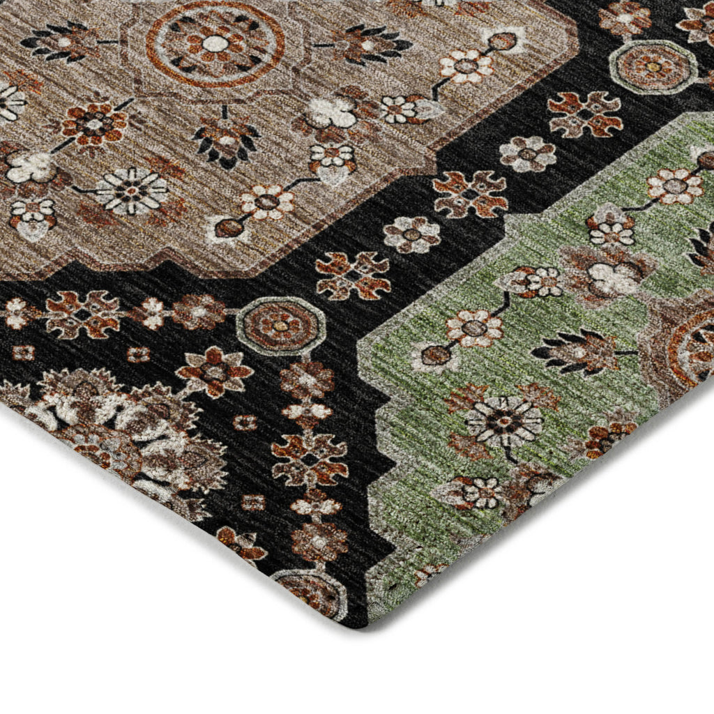 dalyn silk road sr7 black rug