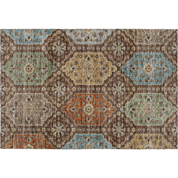 dalyn silk road sr7 chocolate rug