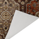 dalyn silk road sr7 chocolate rug