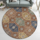 dalyn silk road sr7 paprika rug