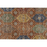 dalyn silk road sr7 paprika rug