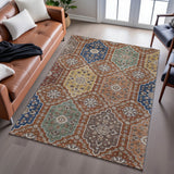 dalyn silk road sr7 paprika rug