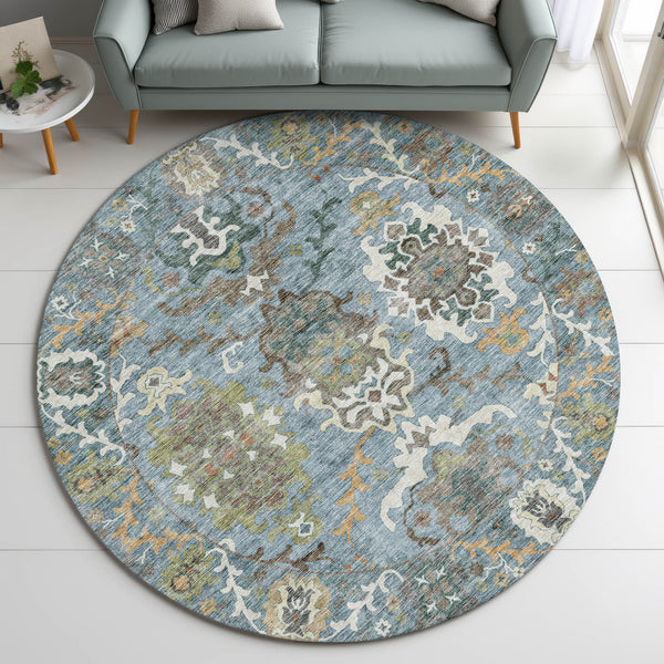 dalyn silk road sr8 aqua rug