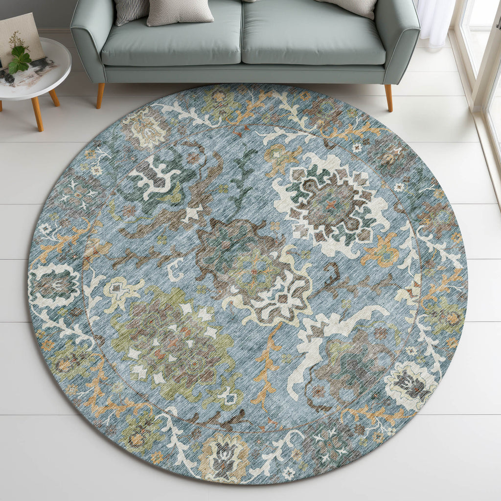 dalyn silk road sr8 aqua rug