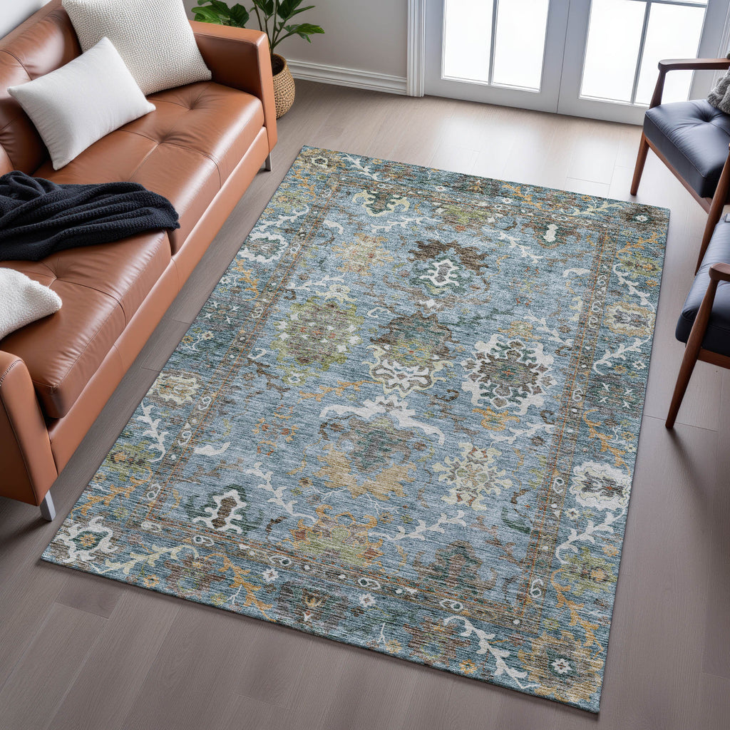 dalyn silk road sr8 aqua rug