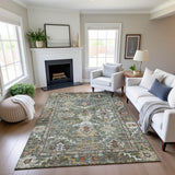 dalyn silk road sr8 basil rug