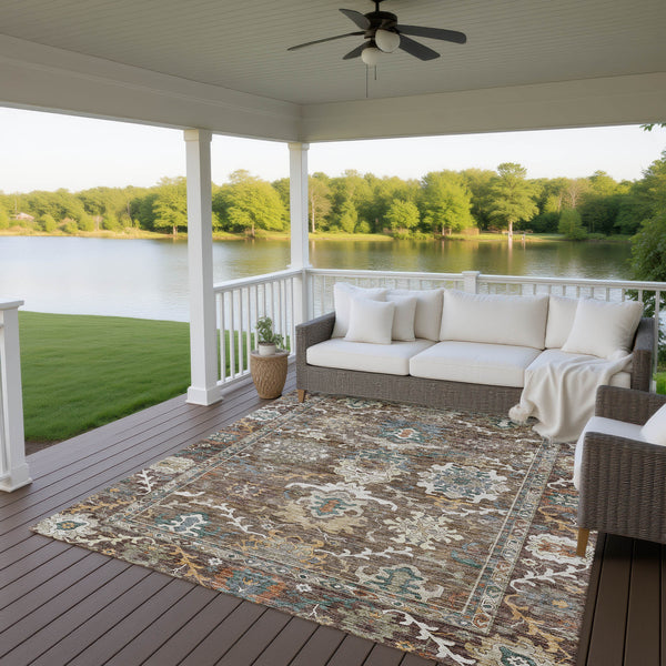 dalyn silk road sr8 chocolate rug