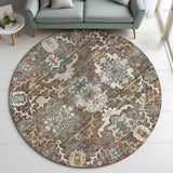 dalyn silk road sr8 chocolate rug