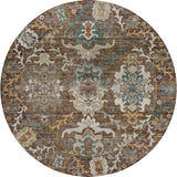 dalyn silk road sr8 chocolate rug