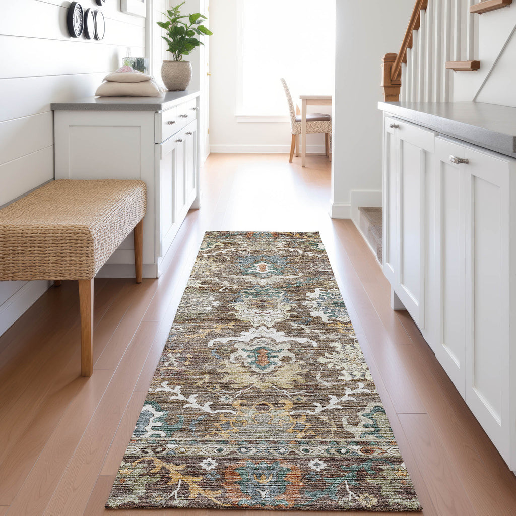 dalyn silk road sr8 chocolate rug