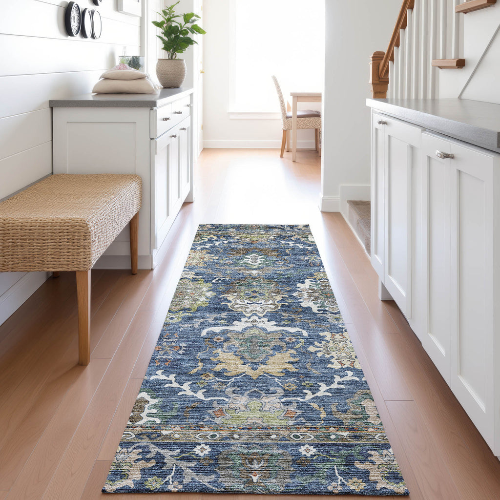 dalyn silk road sr8 navy rug