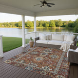 dalyn silk road sr8 paprika rug