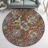 dalyn silk road sr8 paprika rug