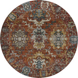 dalyn silk road sr8 paprika rug