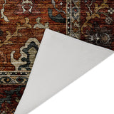 dalyn silk road sr8 paprika rug