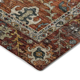 dalyn silk road sr8 paprika rug