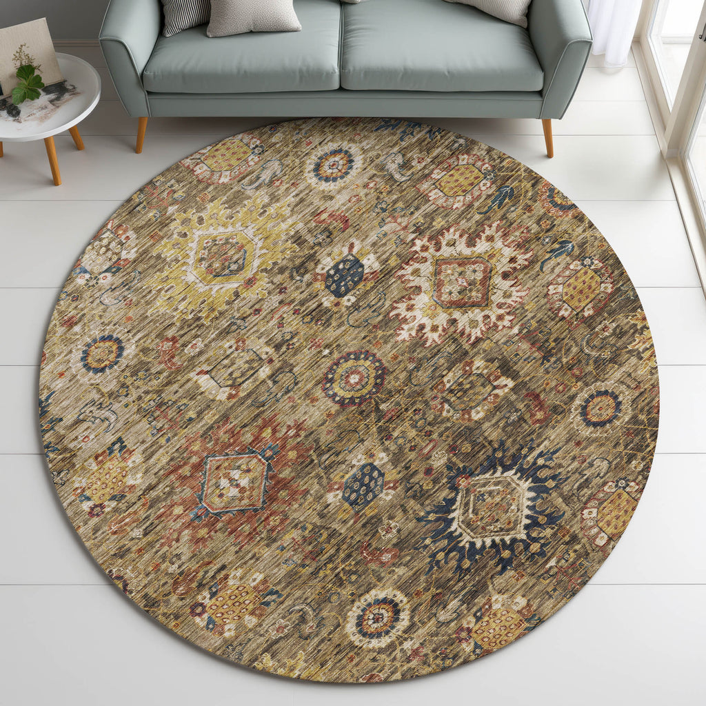 dalyn silk road sr9 clove rug