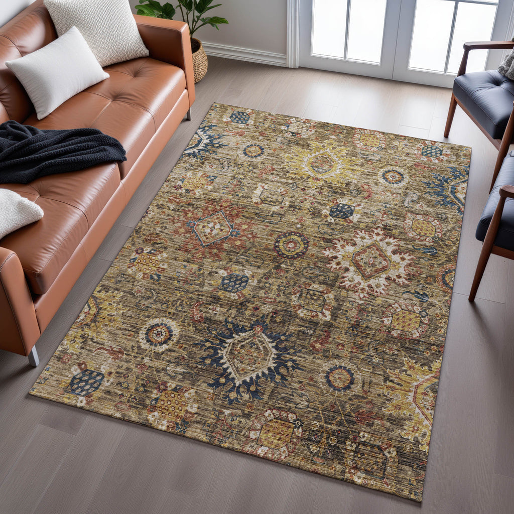 dalyn silk road sr9 clove rug