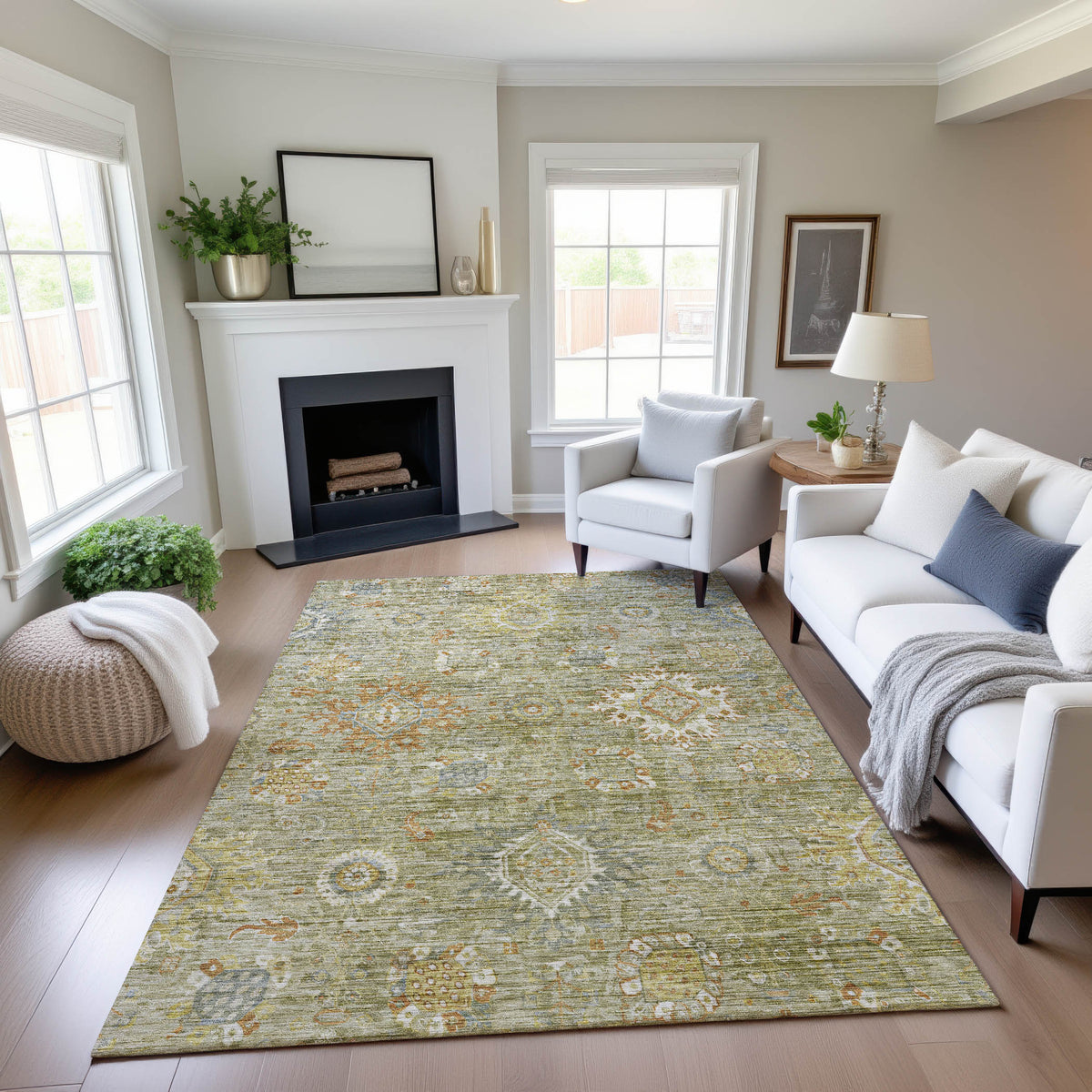 dalyn silk road sr9 sage rug