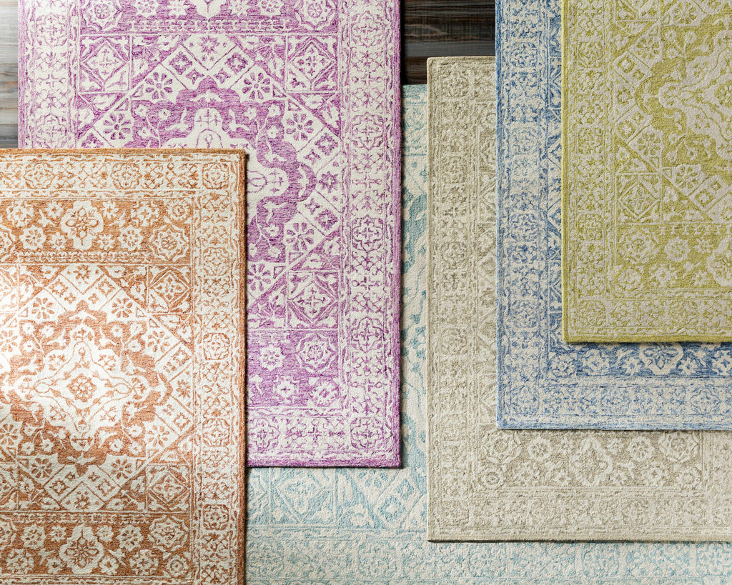 Hauteloom Devine DEVIN Ivory Hand Tufted Wool Rug