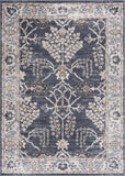Hauteloom Scalby SCALB Denim Machine Made Polypropylene Rug