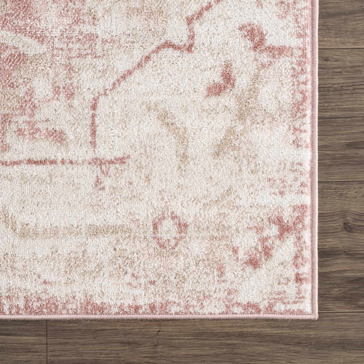 Hauteloom Leonora LNREL Cream Machine Made Polypropylene Rug