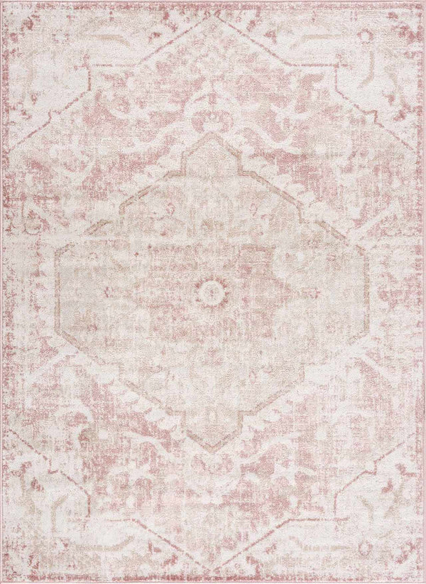 Hauteloom Leonora LNREL Cream Machine Made Polypropylene Rug