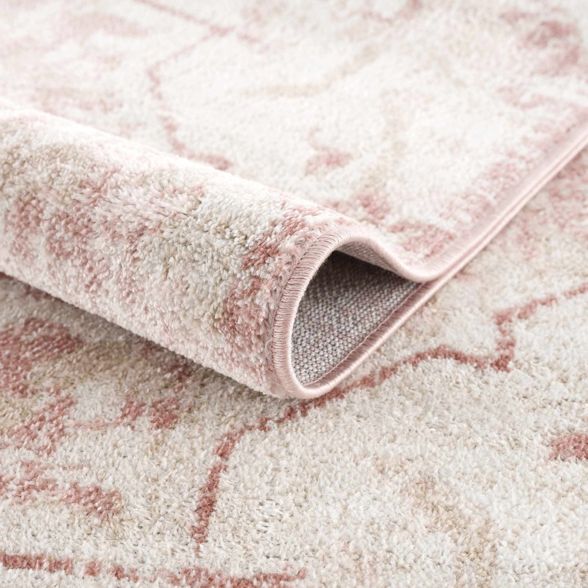 Hauteloom Leonora LNREL Cream Machine Made Polypropylene Rug