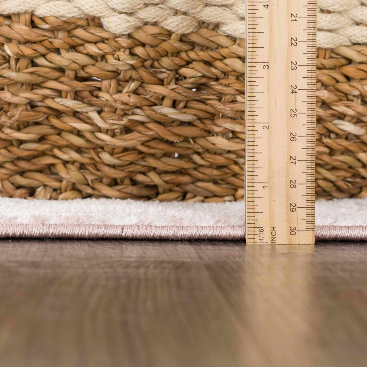 Hauteloom Leonora LNREL Cream Machine Made Polypropylene Rug