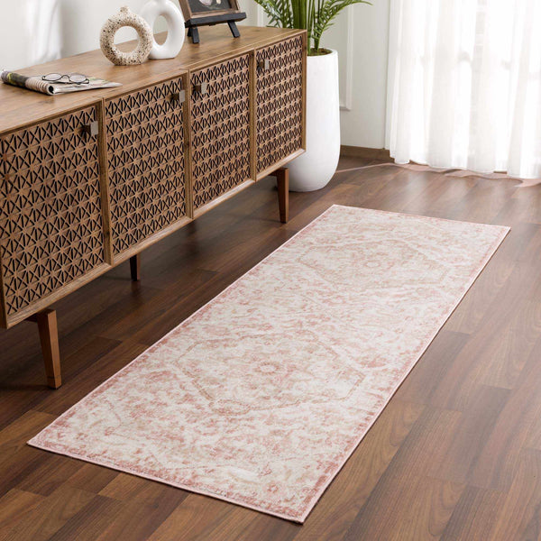 Hauteloom Leonora LNREL Cream Machine Made Polypropylene Rug