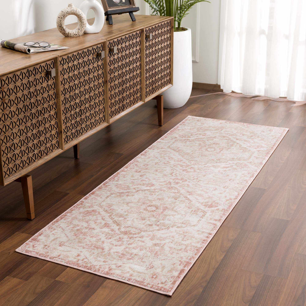 Hauteloom Leonora LNREL Cream Machine Made Polypropylene Rug