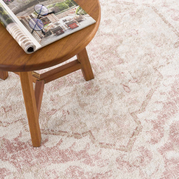 Hauteloom Leonora LNREL Cream Machine Made Polypropylene Rug