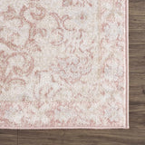 Hauteloom Snead SNEAD Pale Pink Machine Made Polypropylene Rug