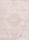 Hauteloom Snead SNEAD Pale Pink Machine Made Polypropylene Rug