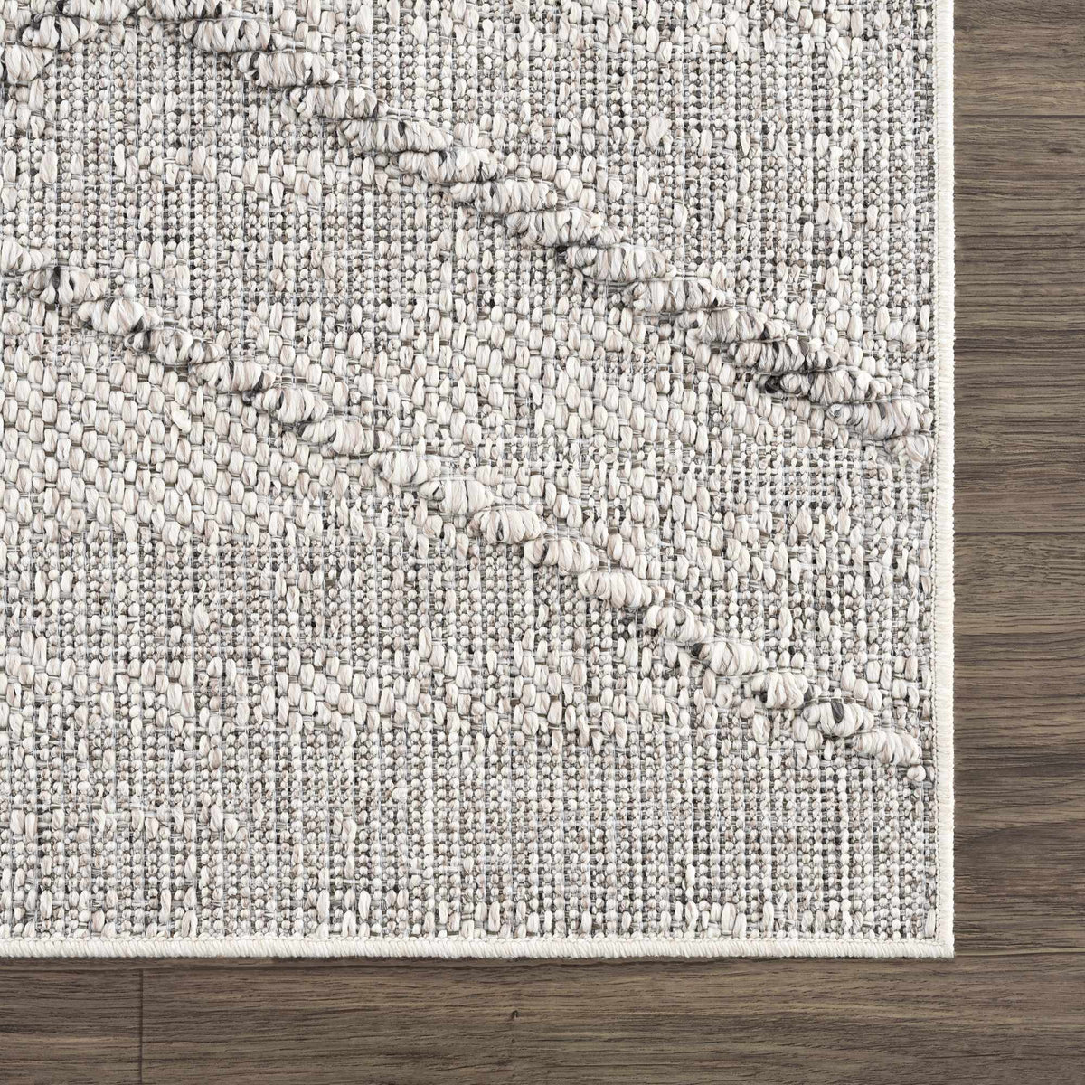 Hauteloom Limited Edition HSSOBAQERA2 Taupe Machine Made Polypropylene Rug